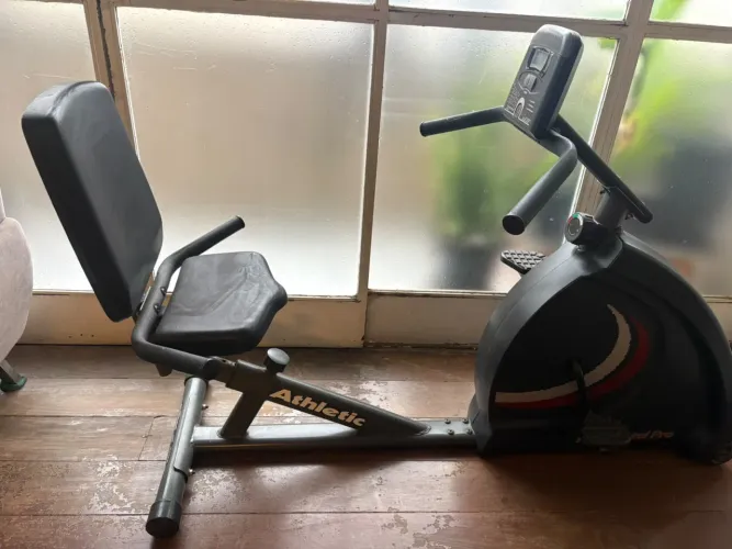 Bicicleta Ergométrica Athletic - Funcionando 