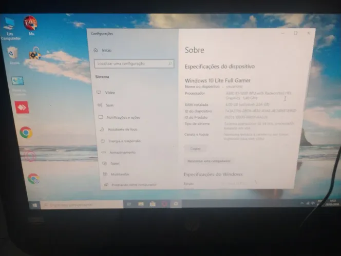 Computador all in one
