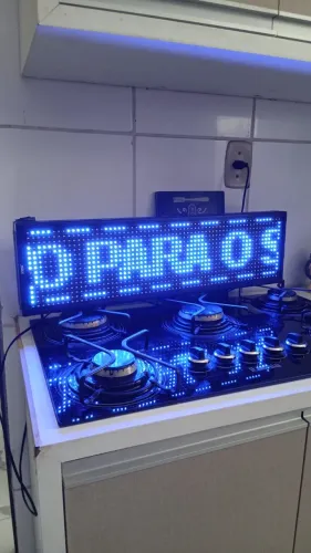 Letreiro LED ( Azul )