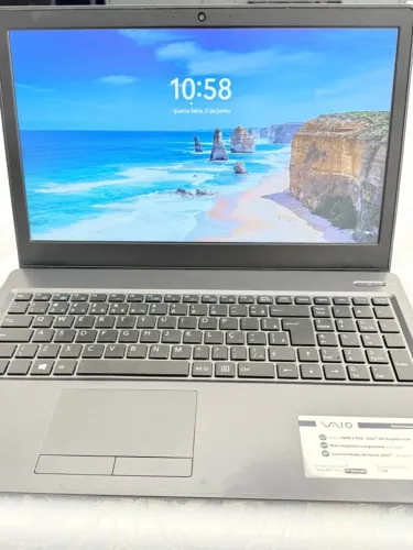 Notebook VAIO FE15 Intel Core i5 | 8GB RAM | SSD 120GB | Tela 15,6" | Windows 11