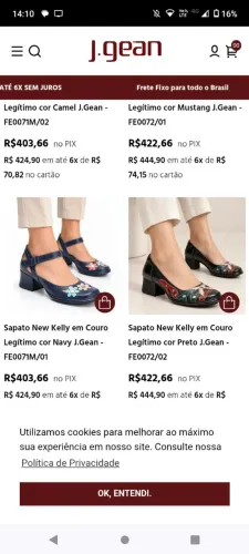 Sapatos. Couro legítimo