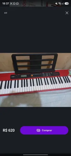 Teclado Casio CTS200