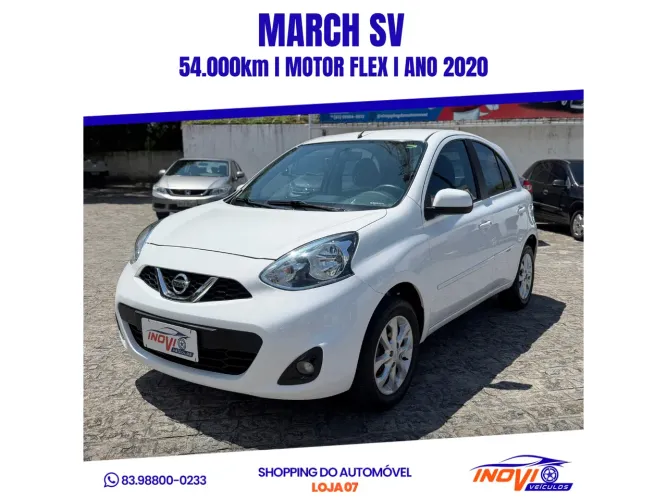 Nissan March SV 1.6 16V Flexstart 5P Aut. 2020