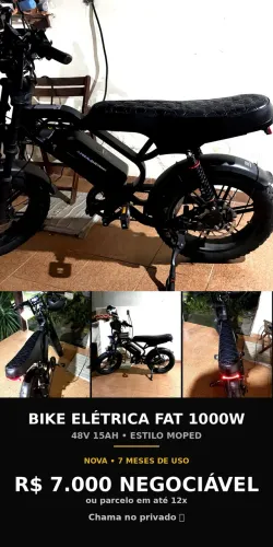 Bicicleta Elétrica Kenda 1000w V9 MAX 