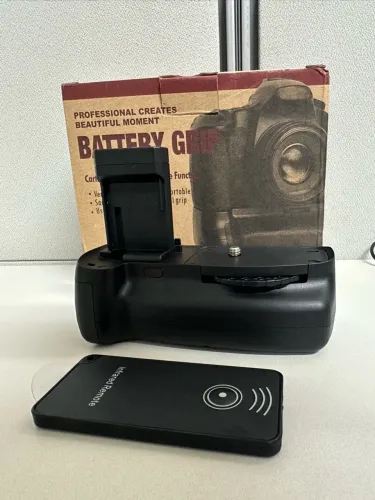 Battery Grip para Canon EOS 1100D + Controle Remoto