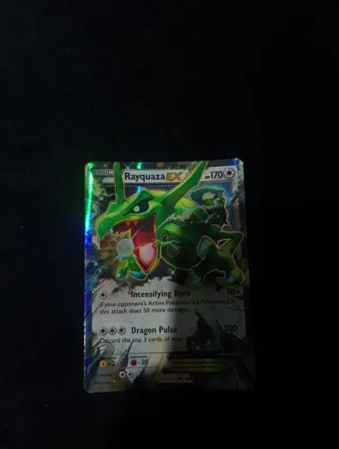 Carta Pokémon Rayquaza EX