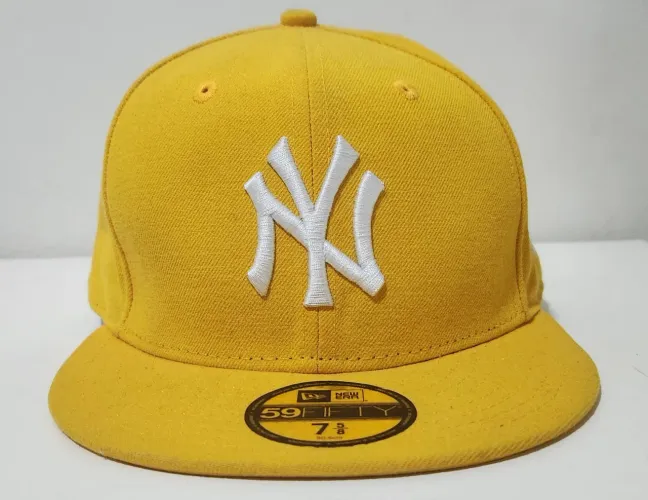 Boné New Era 59FIFTY New York Yankees MLB Amarelo 7 5/8
