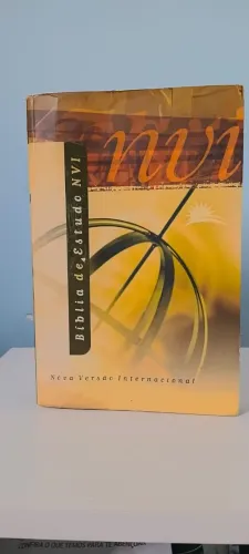 Bíblia de Estudo NVI Modelo Esgotado Raro 2003