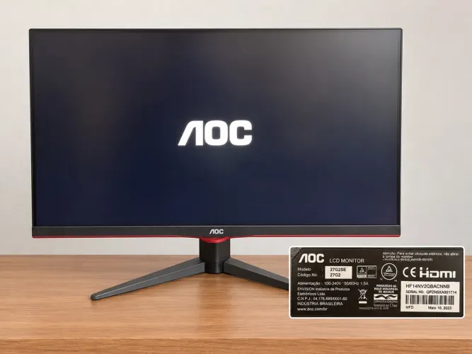 Monitor Gamer AOC 27G2SE - 27? | 165 Hz | Full HD  G2SE de 27 polegadas