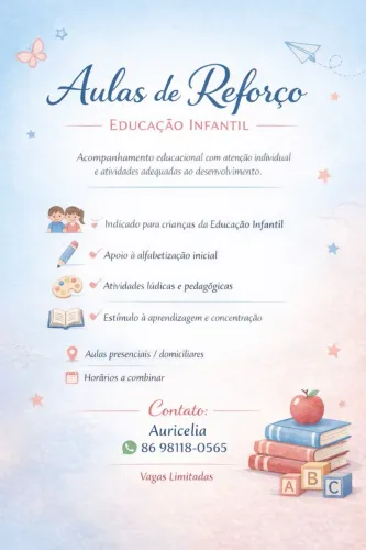 Professora de Reforço 