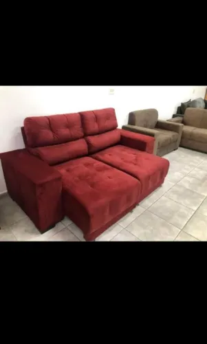 SOFA RETRATIL RECLINÁVEL NOVO DE FABRICA FRETE GRÁTIS 