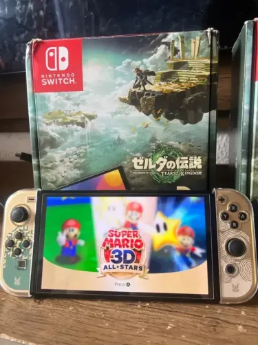 Nintendo Switch OLED ZELDA. Aceito seu console na troca.