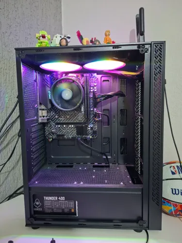 PC Gamer Mancer IV Ryzen7 5700G,16GB,SSD, 240GB, controle pichau, Wi-FI Gigabit
