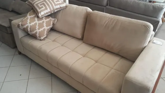 Sofá estilo boho - bege