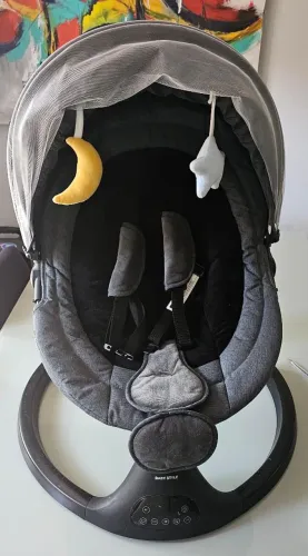 Cadeira de balanço elétrica para bebê