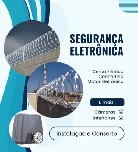 Casa segura e conforto - Segurança eletrônica