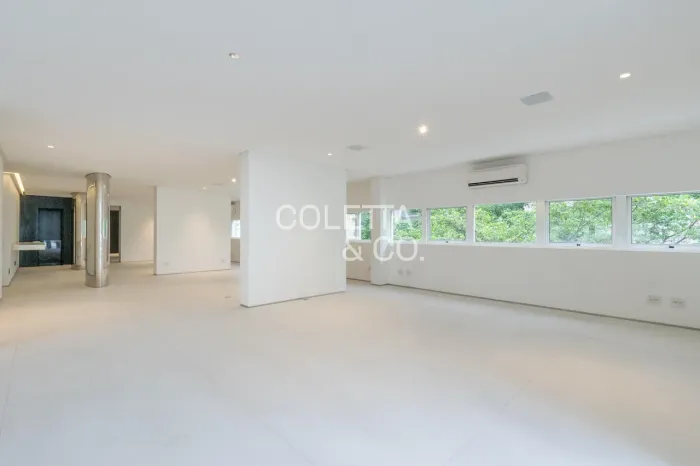 Apartamento modernista nos Jardins | 455 m² | 4 suítes | 4 vagas
