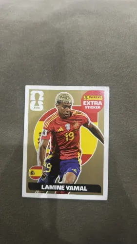 FIGURINHA DOURADA COPA 2026
