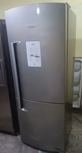 Geladeira Brastemp Frost Free inox 443L