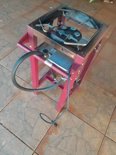 Fogão Industrial 1 Boca Alta Pressão ROA - Com Mangueira e Registro