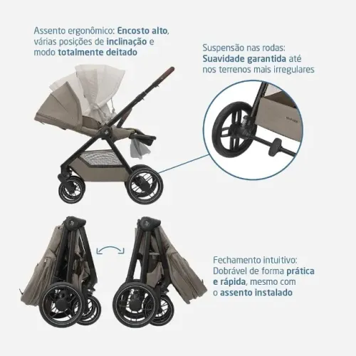 Carrinho Maxi-Cosi Oxford Novo na Caixa | Premium | Nunca Usado