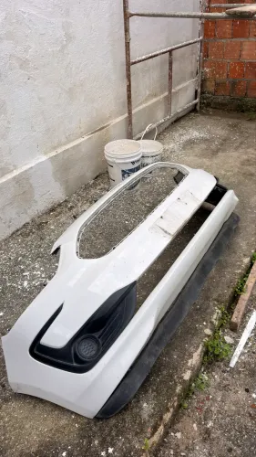 Pare choque usado (com detalhes)