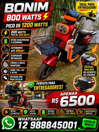 MOTO ElETRICA ( porte grande )  controladora de 1000watrs -TOP 