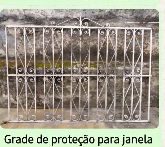 Grade de proteção para janela