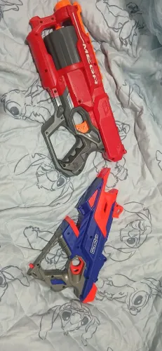 Nerf sem apetrechos para atirar