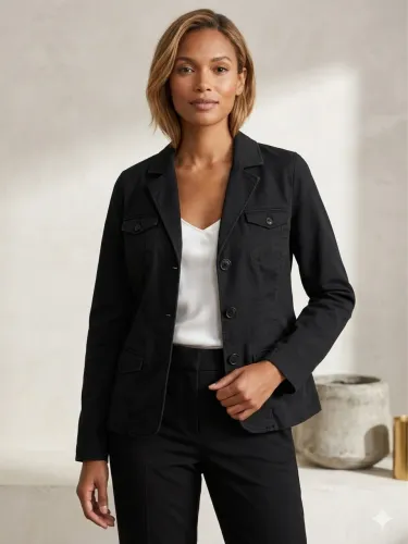 Jaqueta tam P preta de Eddie Bauer