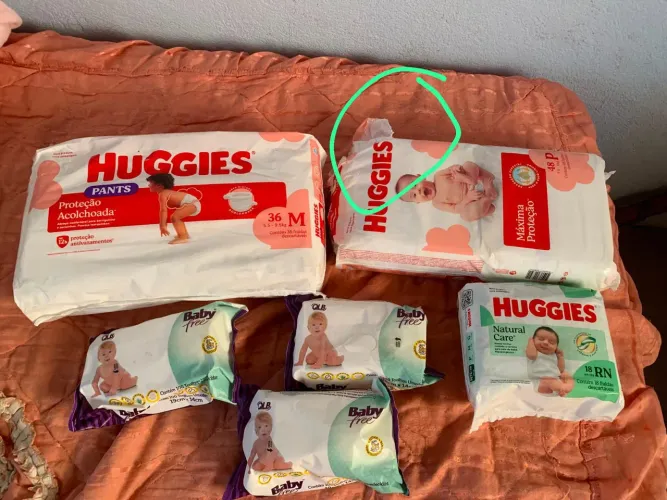 Fraldas Huggies