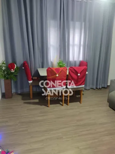 Apto 2 quartos Centro São Vicente R$ 320 mil