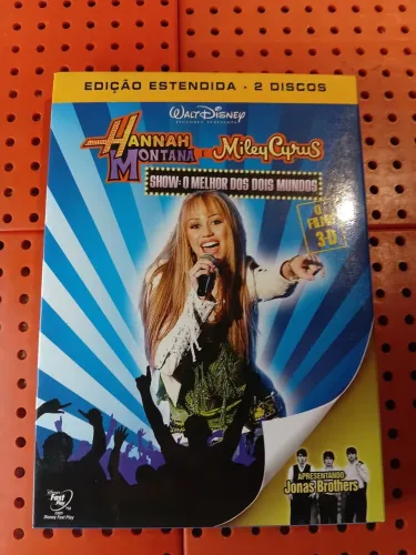 Dvd Hannah Montana & Miley Cyrus - Show: O Melhor dos Dois Mundo