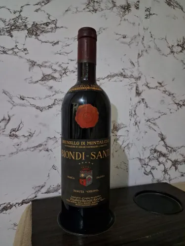 Vinho Italiano Brunello Di Montalcino Biondi Santi 1985 750ml