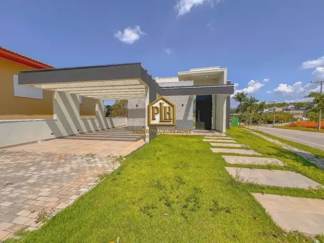 Casa para locação no Condomínio Figueira Garden em Atibaia Espaço, Conforto e Exclusivid