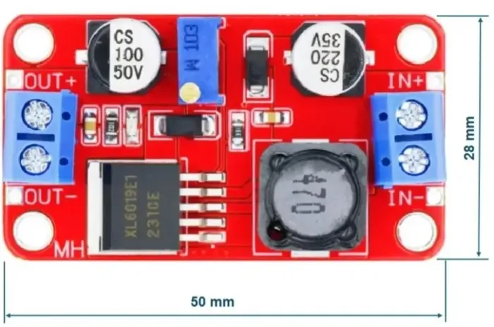 Conversor Regulador Tensão Dc-dc Step-up - Xl6019 5v~40v 5a Automação  Automação COD-AM632