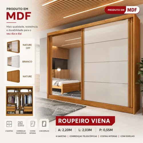 Guarda roupa Viena
