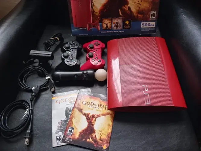Playstation 3 Super Slim God Of War Ascension Legacy Bundle 