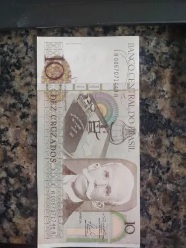 Lote Especial 125 Cédulas Antigas - Cruzeiros e Cruzados (Destaque Tamandaré)