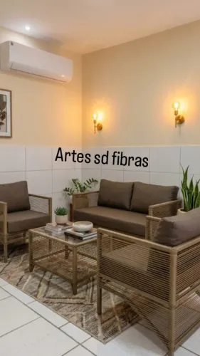 conjunto de namoradeira em fibra sintetica