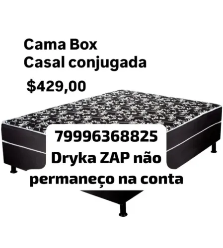 cama box casal nova
