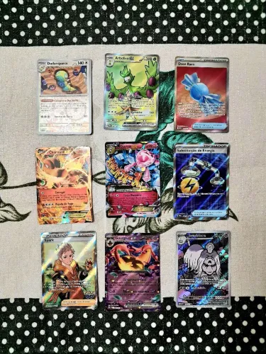 Lote de Cartas Pokémon Originais COPAG - Lote 2