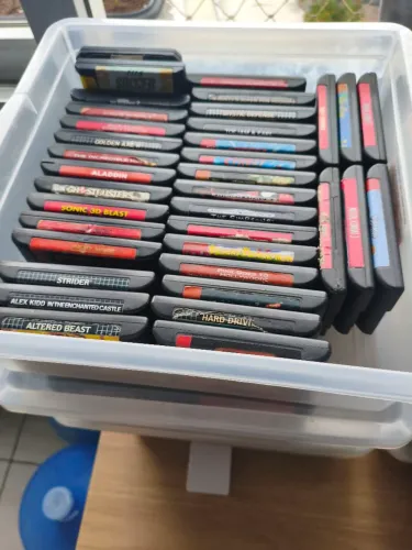 Fitas de mega drive 