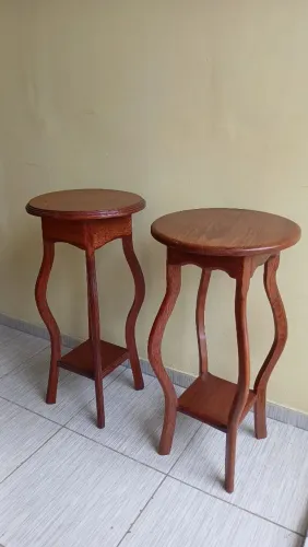 2 banquetas lindas de angelim pedra 