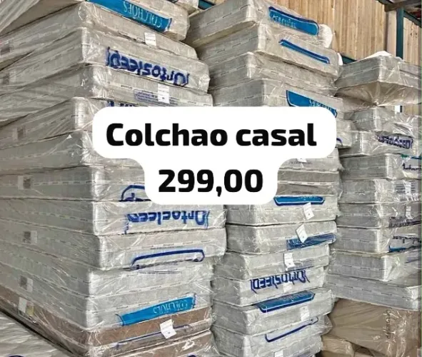 Colchao d20 casal novo entrega
