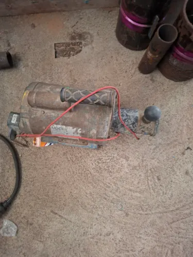 Vibrador de concreto com mangote