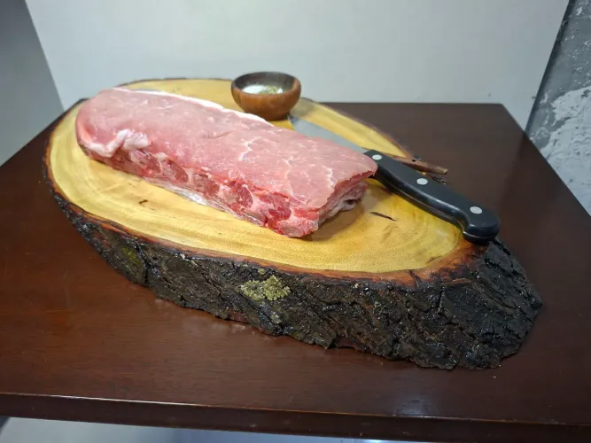 Tábua de Carnes Madeira Maciça