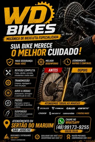 Oficina especializada de bicicleta