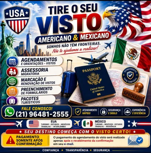 Vistos e Agendamentos 