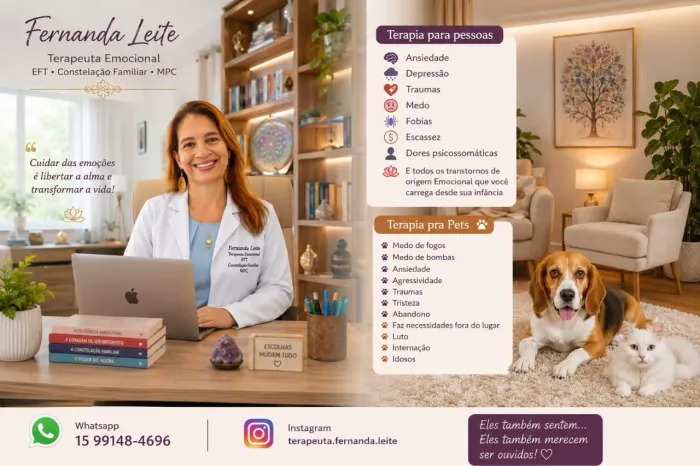 Terapia para pets e humanos 